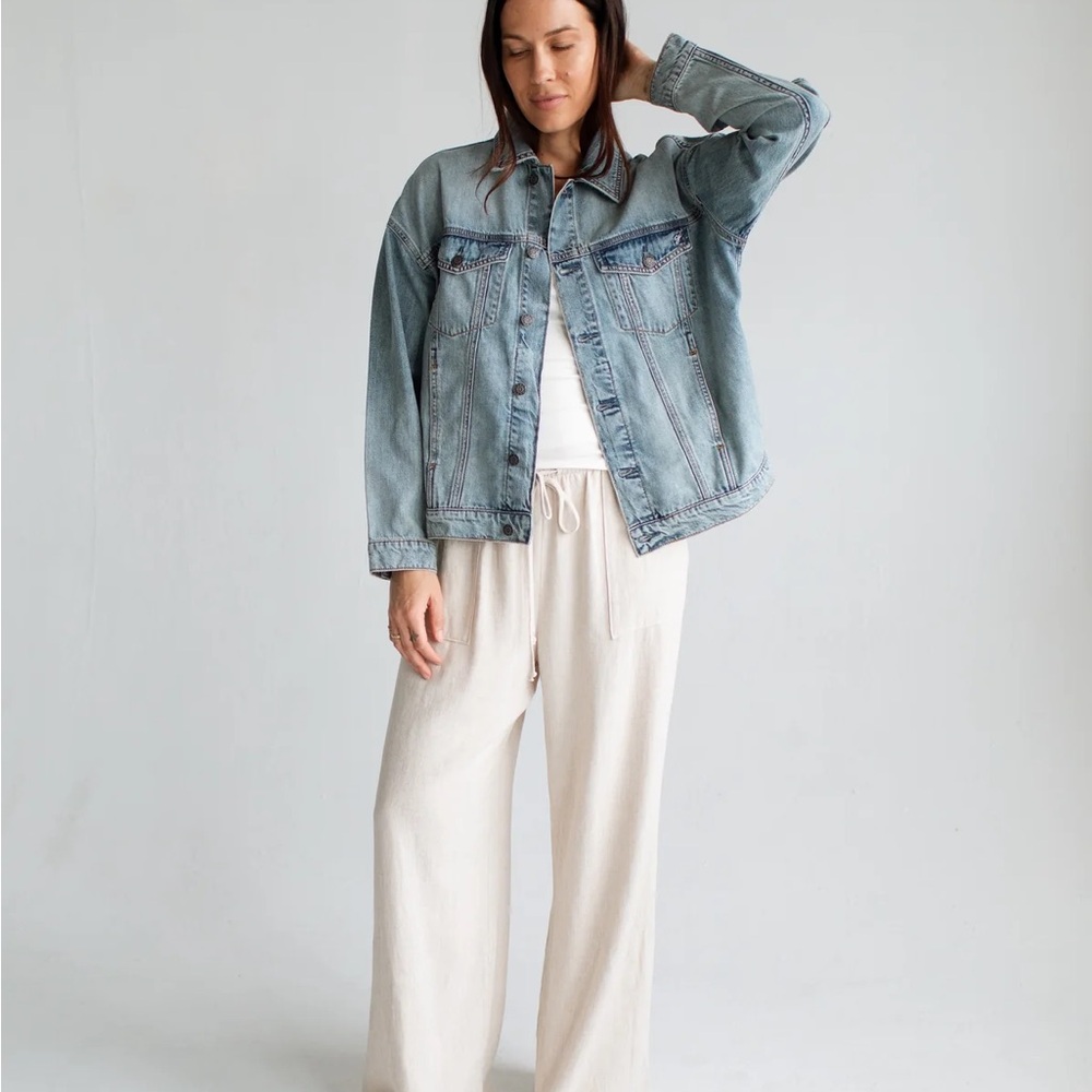 CJLA Hunter Jean Jacket in Light Wash Size Medium